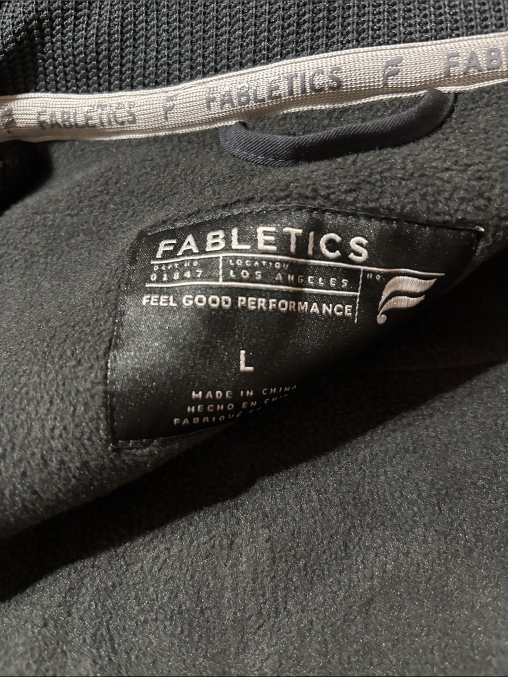 Fabletics Black Utility Jacket - Picture 8 of 11